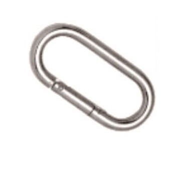 Яйцевидная форма из нержавеющей стали, фиксирующий карабин, пружинный крючок, зажимы Quicklinks