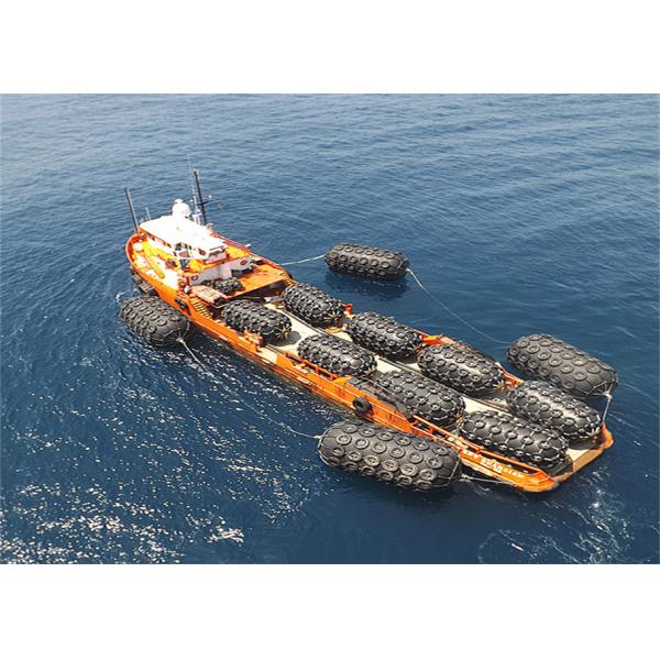 Пневматические плавая резиновые шлюпки предохранения от обвайзера грузят морские поставки