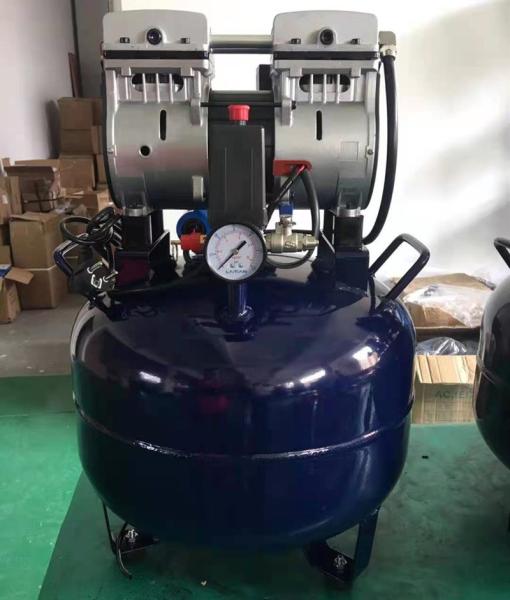 32L Mini White Quiet Oil Free Silent Dental Medical 1EW  Air Compressor