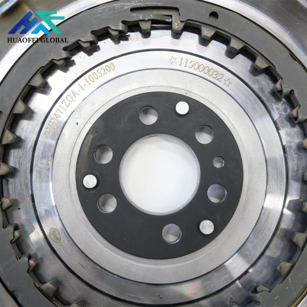 02E 6 Hole 129 Tooth Transmission Flywheel Transmission Gearbox Core Component For BYD