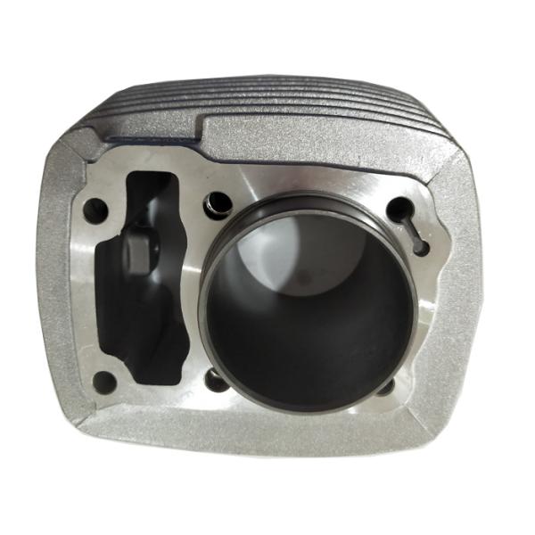 Silver Motorcycle Engine Block CB125 / KYY125 Dia.52.4mm Precise Machining Size