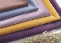 Color 100% de Sofa Velvet Upholstery Fabric Customized de los muebles del poliéster