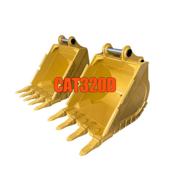 Excavator Rock Bucket Cat320d For CAT320 ZX200 DX200 SY205C , Excavator telescopic arm 14M for cat320