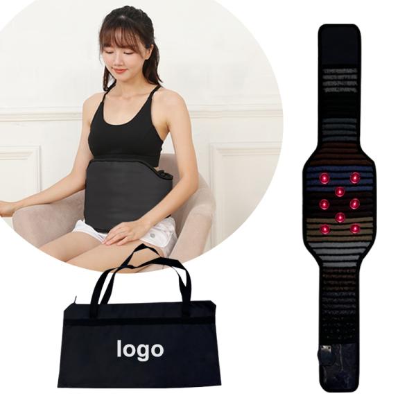 11 Kinds of Energy Stones with 8pcs Photon Lights PEMF Belt for Waist