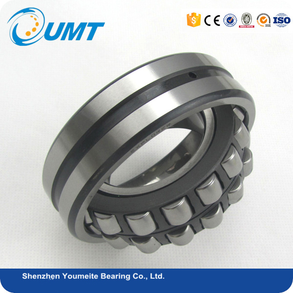 Steel cage double spherical roller bearing 22216 cc / w33 22214 cc 22210 22209
