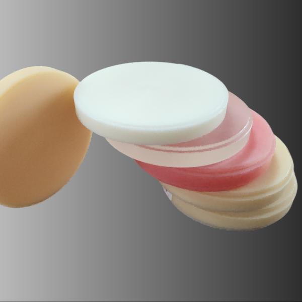 Precision PMMA Discs for CAD/CAM BL1-BL4 & Clear Options Night Guards / Bridges
