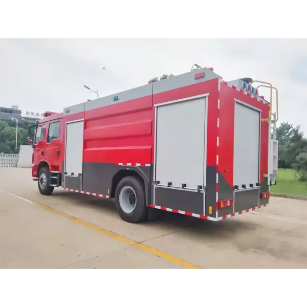 Shacman Weichai Engine Water Tank Fire Fighting Lorry Truck