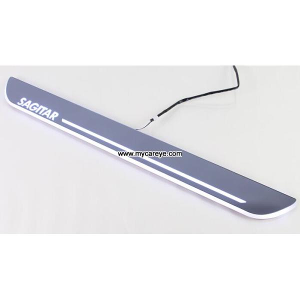 Volkswagen Sagitar car welcome light led Moving Door sill Scuff Pedal Lights