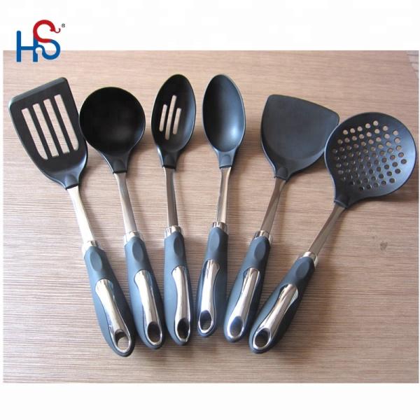 Support Sustainable Kitchen Utensil Set Wooden Handle Cooking Tools and Gadgets 2022