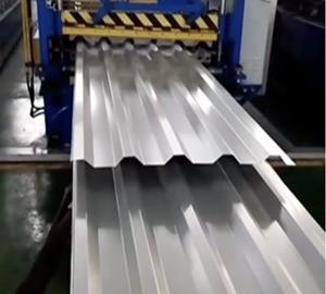 Regular Spangle Galvanised Corrugated Sheet Gi Steel Iron Profile Roofing