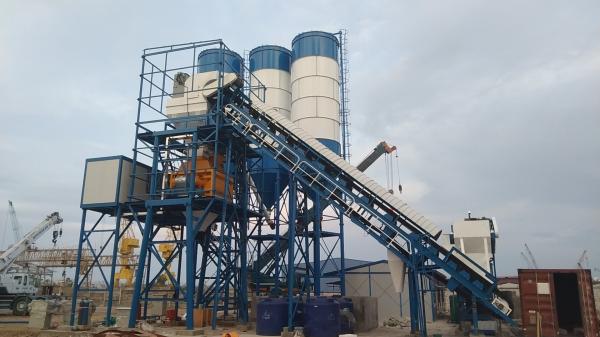 Hzs60 Concrete Batching Plant Automation Price Used Concrete Pump Truck Stationary Batching Plant

