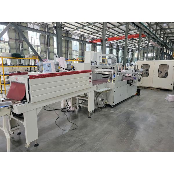 Машина упаковки салфетки 10kw оболочки Pof автоматическая