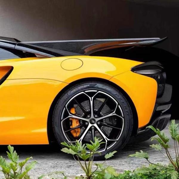 Mclaren Yellow Artura Body Kit Spoiler Artura NV Style Mclaren Wide Body