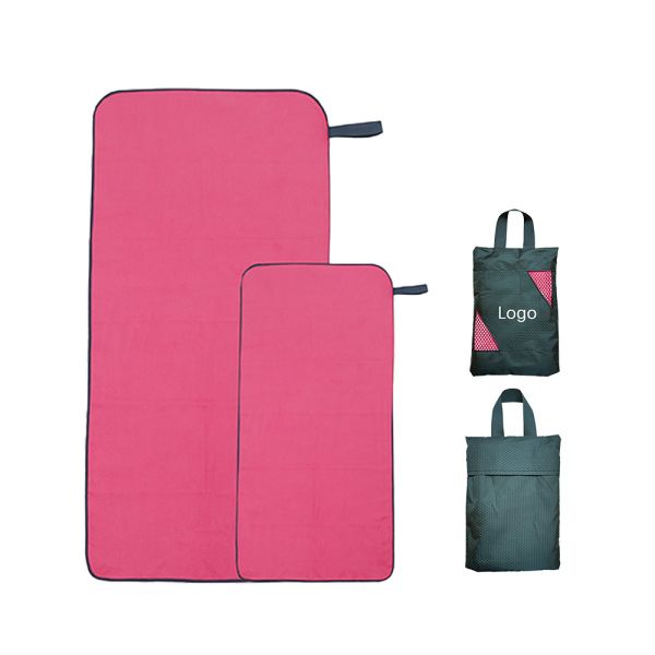 Microfiber Sports Towel Microfiber Cooling Towel for Gym With Mesh Bag