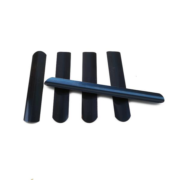 Galvanized Curved High Carbon Spring Steel Strip With Blue Color 65Mn Steel Material