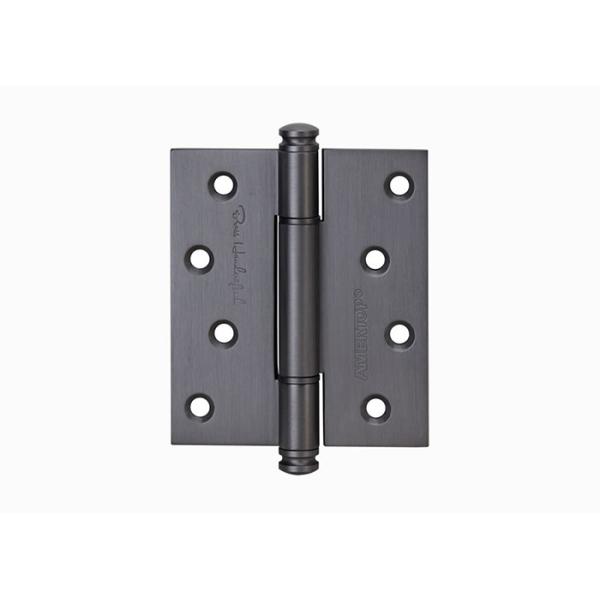 One Piece Brass Bearing Hinges , 4 Inch 5 Inch Solid Wood Door Hinges With Screws
