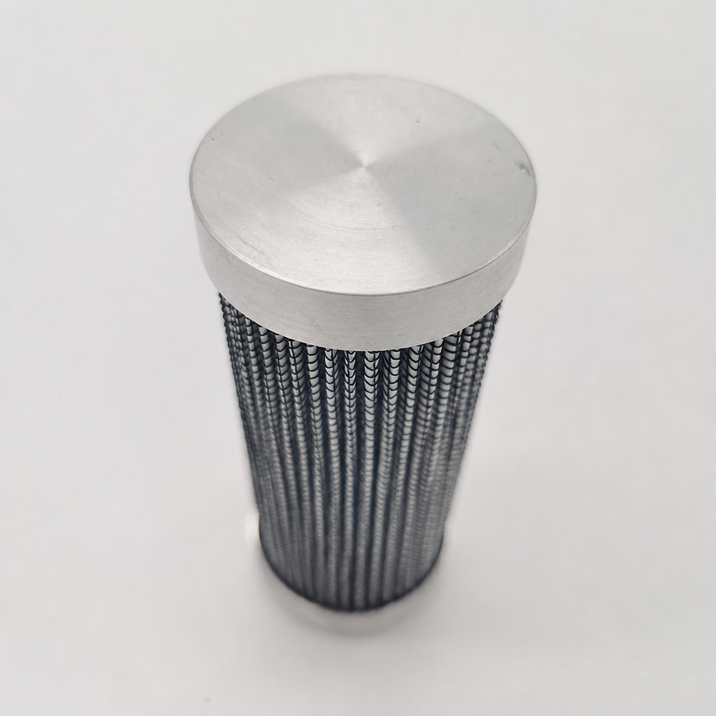 Heavy Duty Stainless Steel Hydraulic Filter Element with Exceptional Dirt Holding Capacity and High Rejection for Manufacturing Plants