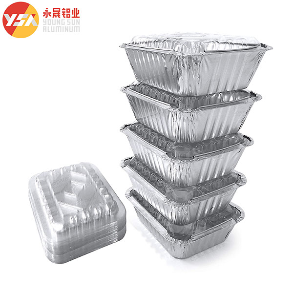 Маленькие фольганые кастрюли Серия Маленькие фольганые пекарни Хлебная кастрюля Хлебная кастрюля одноразовая