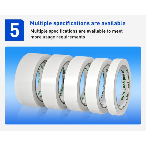 Oil Based Double Sided Paper Tape High Temperature Resistant High Bond Strength