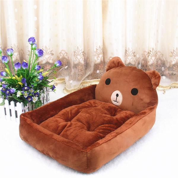Mechanical Wash Dog Bed Mat Cute Animal Cartoon Shaped For Pet Kennels