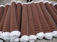 cerca galvanizada mergulhada quente da malha do ciclone de 5mm rolo de 8 pés