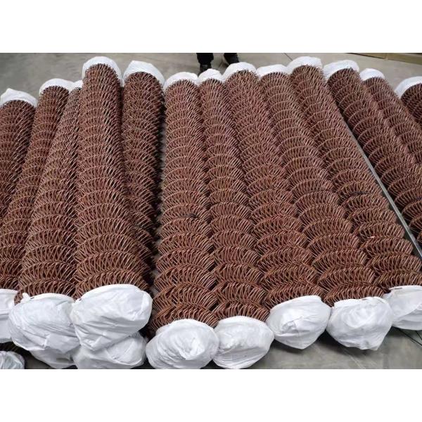 Забор из оцинкованной циклонной сетки толщиной 5 мм, рулон 8 футов