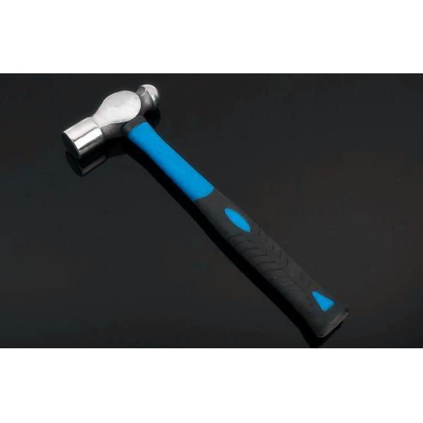 Ball hammer(XL0049-3) with polishing surface,fiberglass handle and good price.