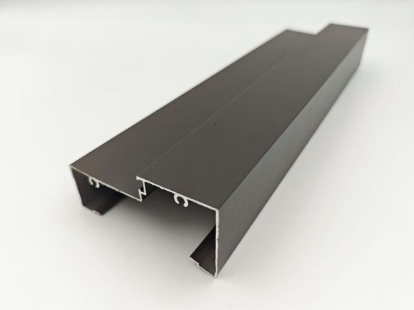 Dovetail Aluminum Extrusion Profile Mill Finish Embedded 0.8mm-3.0mm For Cutting / Bending