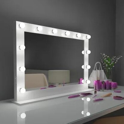 Wallmount Hollywood Mirror Lights Led Beauty Tabletop