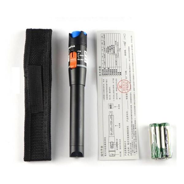 Portable Laser Fiber Optic Cable Tester Visual Fault Locator Pen Type 10mw