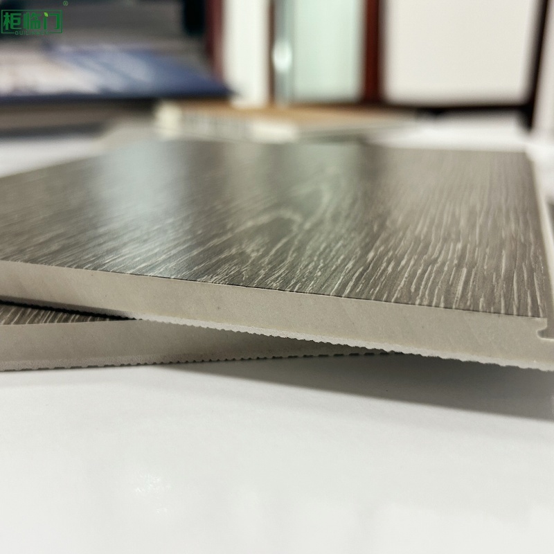 Sound Insulation SPC Crystal Wall Sheet Long Lasting Customized