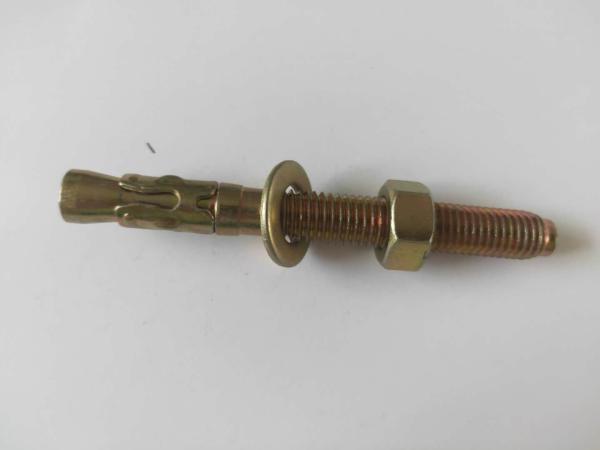 Grade 4.8 M10 * 100 Buliding Galvanized Wedge Anchor Bolts concrete anchor bolts