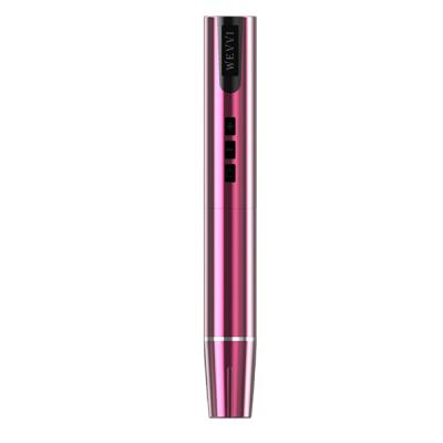 Custom Logo Makeup Tattoo Machine Wireless Rotary PMU Pink Color