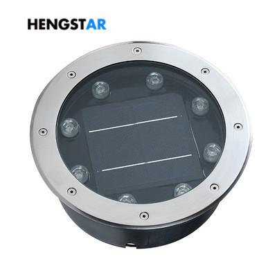 Do corpo de aço inoxidável à terra das luzes do diodo emissor de luz IP65 brilho alto posto solar exterior