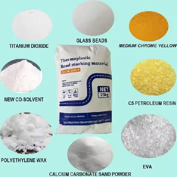 Peinture thermoplastique pour marquage routier conforme aux prescriptions JT/T280-2004
