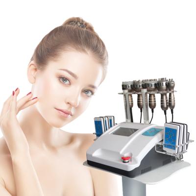 8 Inch Touch Screen Rf Cavitation Slimming Machine 100mv Non Surgical Laser Lipo Equipment