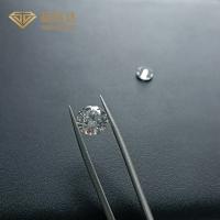 Laboratoire lâche brillant rond du diamant 3ct de HPHT développé avec la couleur de D polie