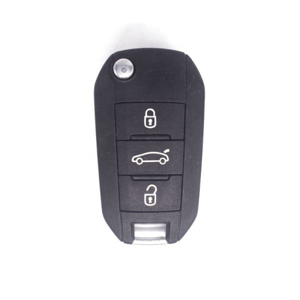 FSK434MHz 3 buttons 46chip Flip Controlled Auto Car Remote Key Folding Remote Entry 2013DJ0113