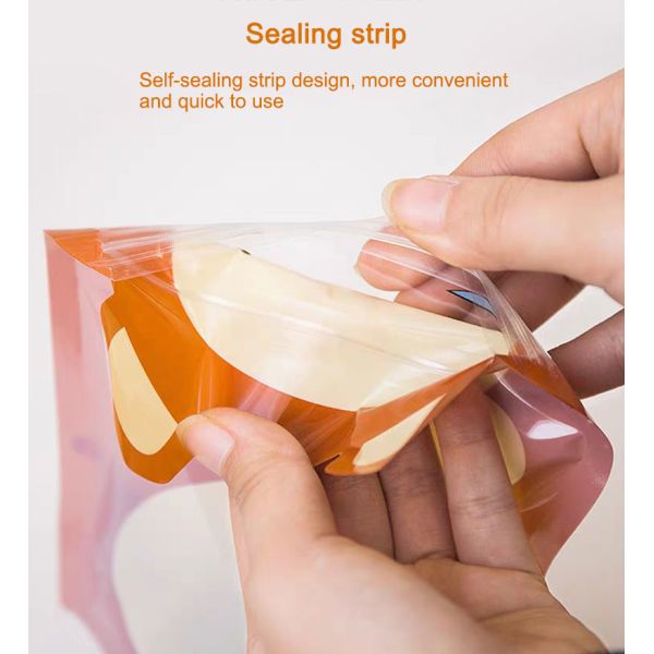 Jelly Candy Gift Ziplock Resealable Paper Pouches Cartoon Animal Shaped