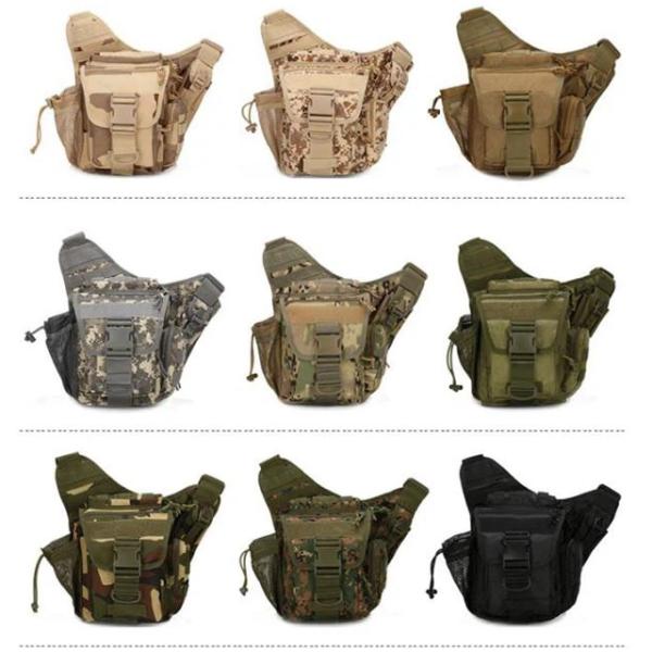 Tactical Shoulder Sling Bag Small Outdoor Chest Pack For Men Traveling, Trekking, Camping, Rover Sling Daypack