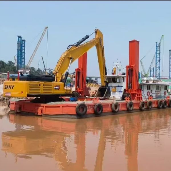 Excavateur à bras de rampe à longue portée sur mesure