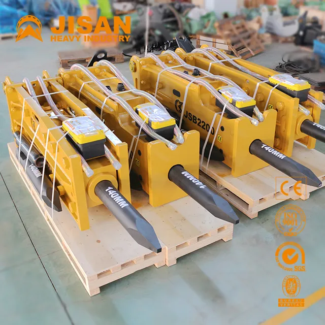 Hydraulic Excavator Rock Breaker for Demolition with CE Certification