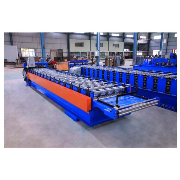 Shaft 75mm Thickness 0.3-0.8mm Metal Roofing Panel Roll Forming Machine