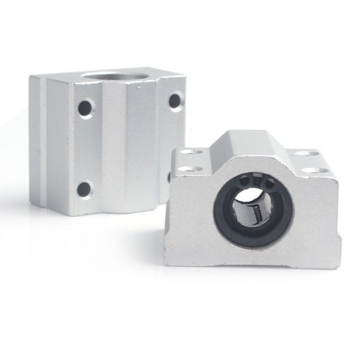 Flange de aço inoxidável do alojamento de rolamentos do movimento linear de LME20LUU