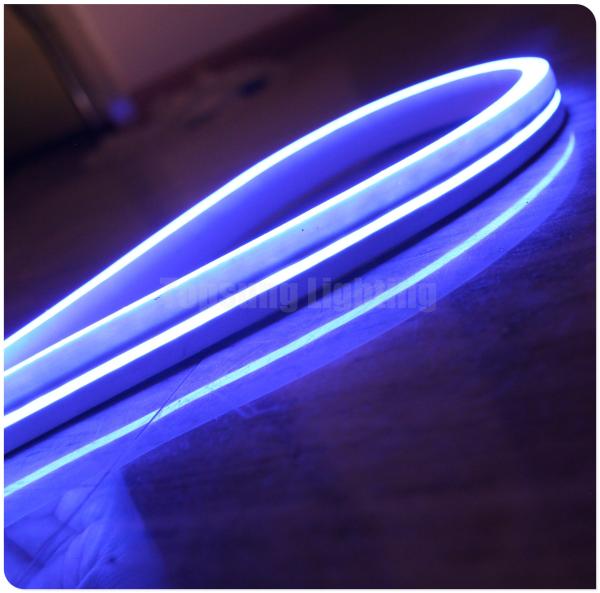 11x19 mm Lâmpada LED de emissão plana luz neon flexível decoração luz neon flex 24v azul