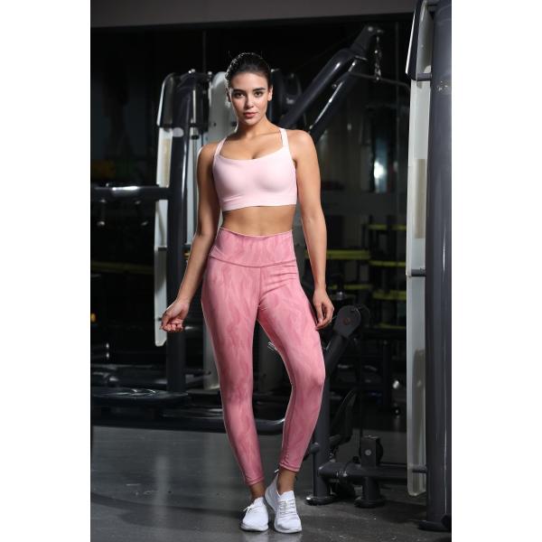 Nylon / Spandex Recycled Sports Bras Breathable For Workout