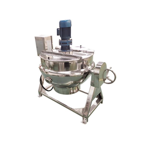 600L Jam Making Machine / Strawberry Jam Cooking Pot / Jacketed Kettle For Jam