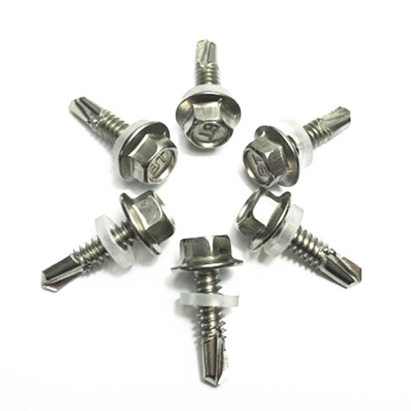 Привод наговора Stailess винта собственной личности головки шайбы потока сверля стальной внешний