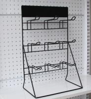 Mini Metal Wire Display Rack, tenedor del auricular de Mesh Display Stands For Battery del alambre