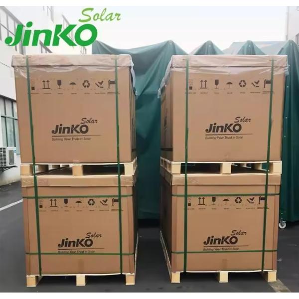 Anodized Aluminium Alloy Frame 570W-590W Jinko Solar Panels for Solar Power System